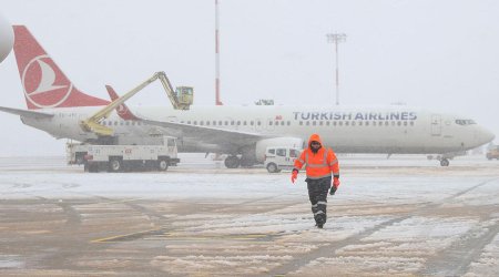 Türkiyədə 61 təyyarə reysi ləğv olunub