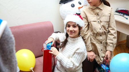 Leyla Əliyevanın təşəbbüsü ilə uşaq evlərində bayram tədbiri keçirilib