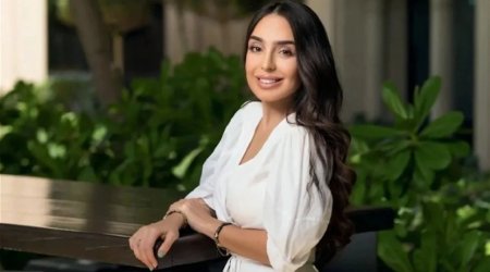 Leyla Əliyeva Qusarın Hil kəndindənpaylaşım edib