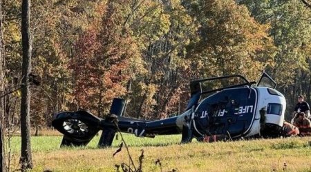 ABŞ-də helikopter qəzaya uğrayıb