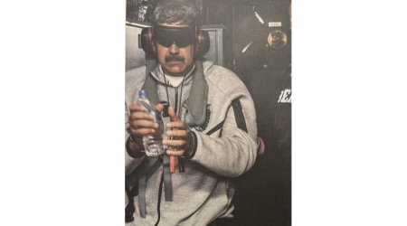 Tramp Maduronun əli qandallı fotosunu paylaşıb