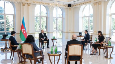 Prezident İlham Əliyevin yerli telekanallara müsahibəsi - ANONS