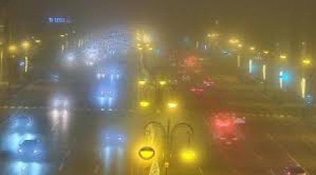 Duman səbəbindən Bakının bir sıra yollarında sürət həddi endirilib