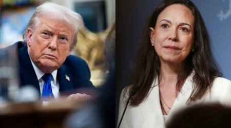 Tramp Venesuela müxalifətinin lideri Maçado ilə görüşəcək