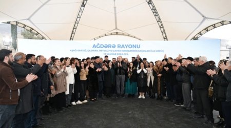 Əliyev Ağdərənin Aşağı Oratağ kəndində Aşağı Oratağ, Çıldıran, Heyvalı və Çapar kəndlərinin sakinləri ilə görüşüb - YENİLƏNİB