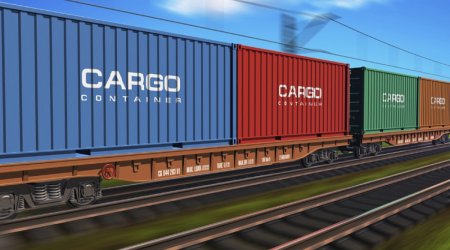 Azərbaycan Dəmir Yollarında blok-qatar və konteyner daşımaları artıb