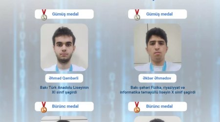 Азербайджанские школьники успешно выступили на XXII Международной Жаутыковской олимпиаде!