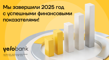 Yelo Bank завершил 2025 год со значительным ростом активов и депозитов