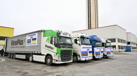 
Azərbaycan Ukraynaya 1 milyon dollarlıq humanitar yardımgöndərdi
