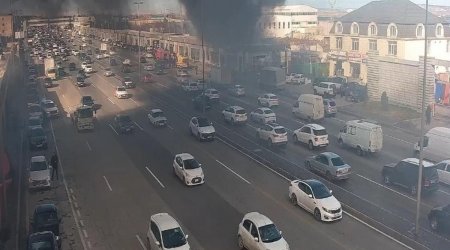 Пожар произошел на объекте на проспекте Зии Буниятова в Баку