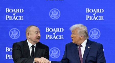 Aliyev meets Trump in Davos, joins Peace Council initiative
