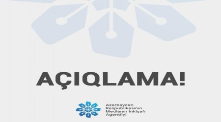 
MEDİA: Prezidentin adından reallığı əks etdirməyən açıqlama yayılıb