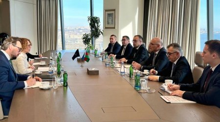 Встреча спецпредставителя президента Азербайджана и замгенсека НАТО