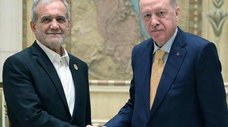 Türkiyə prezidenti Ərdoğan İranın işlərinə müdaxilə ssenarilərini dəstəkləmədiklərini bildirib