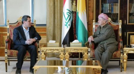 Барзани и Абди обсуждают последние события в Сирии