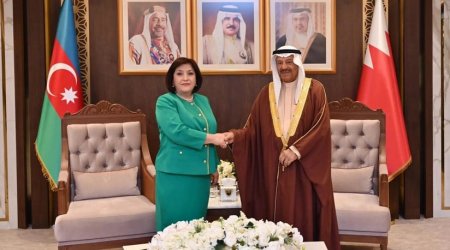 Сахиба Гафарова встретилась с председателем Консультативного Совета Королевства Бахрейн