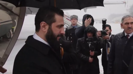 Syrian President Ahmed al-Sharaa visits Moscow