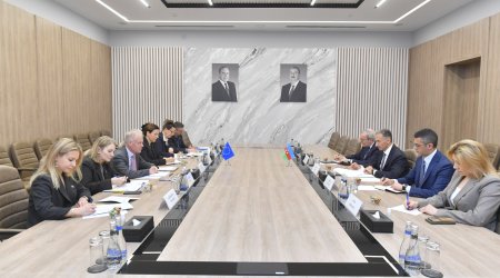 Azərbaycan Aİ ilə Zəngəzur dəhlizinin Trans-Avropa nəqliyyat şəbəkələrinə əlavə olunmasını müzakirə edib