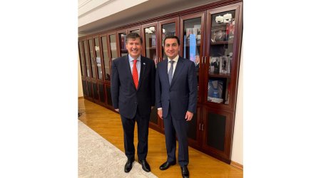 BMT nümayəndəsi Hikmət Hacıyevlə görüşüb