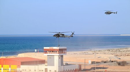 Azərbaycan və BƏƏ hərbçilərinin birgə təliminin hazırlıq məşqləri keçirilir