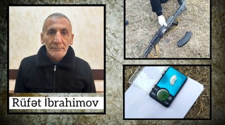 Ucarda saxlanılan şəxsdən odlu silah və narkotik vasitə aşlarlandı