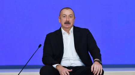 Prezident forum iştirakçılarına müraciət edib