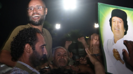 Неизвестные убили сына Каддафи