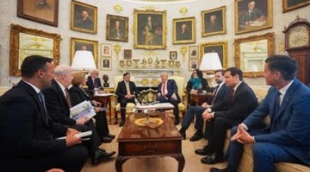 Трамп и Петро на закрытых переговорах