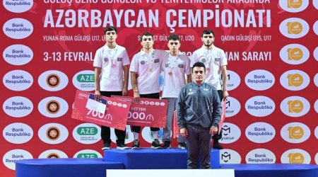 Güləş üzrə Azərbaycan çempionatının ilk qalibləri müəyyənləşib