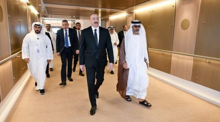 Завершился визит президента Ильхама Алиева в ОАЭ