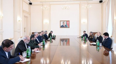 President Aliyev meets Iranian defense minister, discusses bilateral ties and regional peace