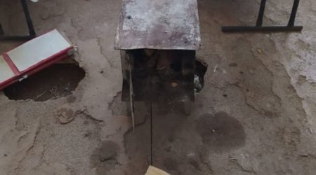 Yanan sobanın üstünə düşən 84 yaşlı kişi öldü