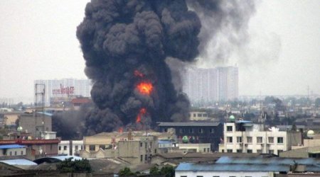 Çində müəssisədə partlayış nəticəsində 8 nəfər ölüb