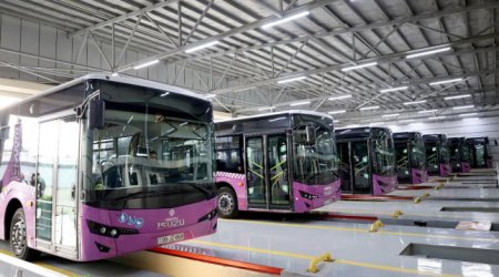 Bakıda daha bir marşrut üzrə avtobuslar yenilənib