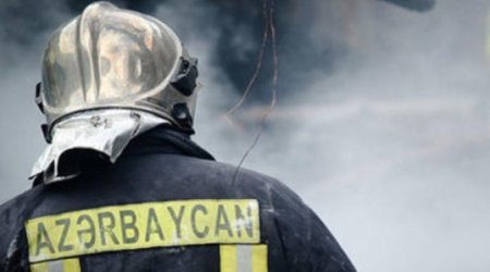 Lökbatanda baş verən yanğın zamanı 3 nəfər tüstüdən zəhərlənib - Yenilənib