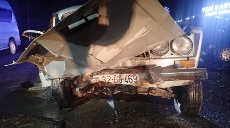 Bərdədə yol qəzası baş verib, ölən və xəsarət alanlar var