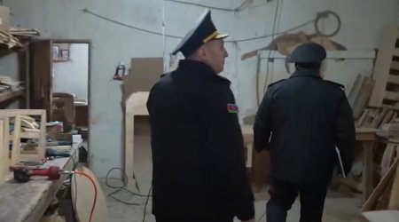 Bakıda mebel sexinin fəaliyyəti dayandırılıb