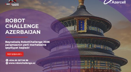 Azercell-in dəstəyi ilə &ldquo;RobotChallenge 2026&rdquo; üzrə Azərbaycanda milli seçim mərhələsinin hazırlıq işləri davam edir