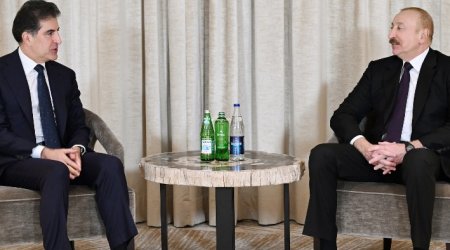 Ильхам Алиев встретился в Мюнхене с главой региона Иракский Курдистан