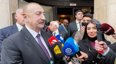 Ильхам Алиев: Мир уже есть, дело за Конституцией Армении