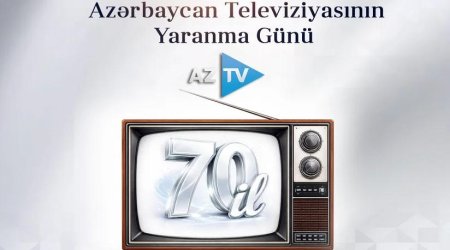 Azərbaycan Televiziyasının fəaliyyətə başlamasından 70 il ötür