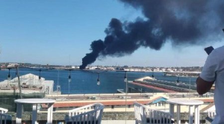 Загорелся крупнейший нефтезавод Кубы