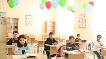 Ağdam şəhər 1 nömrəli tam orta məktəbdə tədris prosesinə başlanılıb