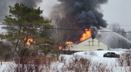 Мощный взрыв в американской церкви