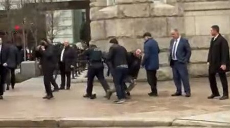 Prezidentin təhlükəsizlik xidmətinin əməkdaşları ABŞ polisi ilə birlikdə təxribatın qarşısını aldılar - Video