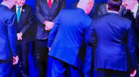 İlham Əliyevin Trampla səmimi söhbəti - Video