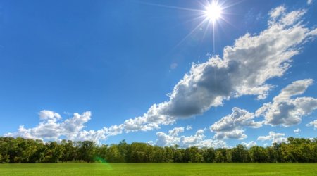 В Баку и на Абшеронском полуострове переменная облачность, дождей не ожидается
