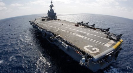 Крупнейший неамериканский авианосец уже в Атлантике