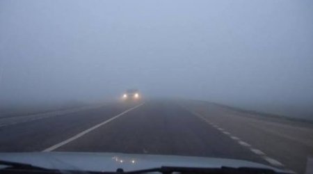 Yollarda görünüş 500 metrədək məhdudlaşacaq