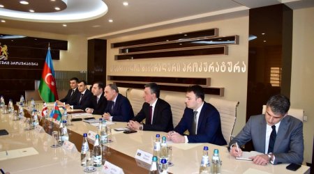 Kamran Əliyev Gürcüstana səfərə gedib